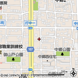 大岩金物店周辺の地図