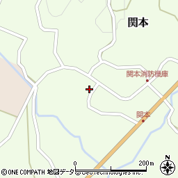 岡山県勝田郡奈義町関本281周辺の地図