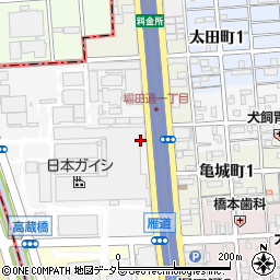 名古屋高速３号大高線周辺の地図