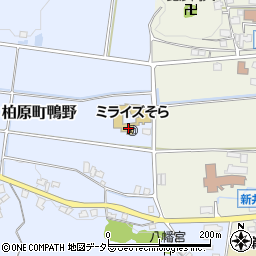 兵庫県丹波市柏原町鴨野316周辺の地図