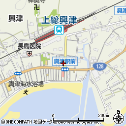 千葉県勝浦市興津2673周辺の地図