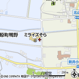 兵庫県丹波市柏原町鴨野325周辺の地図