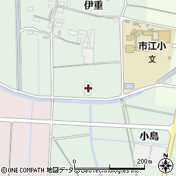 愛知県愛西市西條町伊重127-4周辺の地図