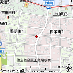 愛知県名古屋市瑞穂区松栄町1丁目83周辺の地図