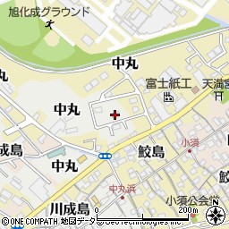静岡県富士市中丸54周辺の地図
