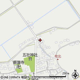 滋賀県近江八幡市牧町1461周辺の地図