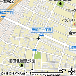 愛知県名古屋市天白区元植田3丁目209-1周辺の地図