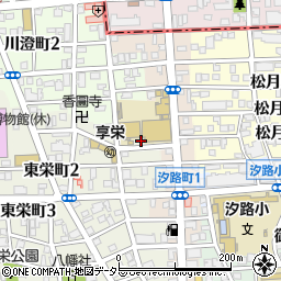 愛知県名古屋市瑞穂区東栄町1丁目12周辺の地図