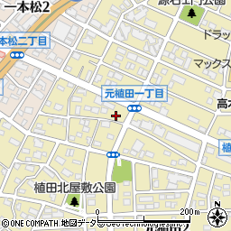 愛知県名古屋市天白区元植田3丁目209-3周辺の地図