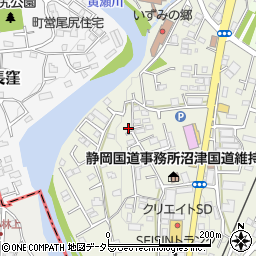 静岡県駿東郡長泉町下土狩988-13周辺の地図