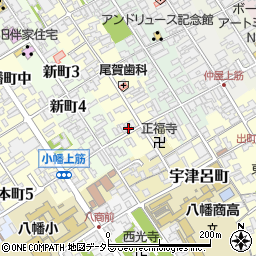 滋賀県近江八幡市魚屋町上42周辺の地図