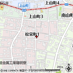 愛知県名古屋市瑞穂区松栄町1丁目72周辺の地図