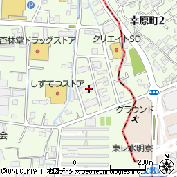 セントラル警備保障株式会社　三島支社周辺の地図