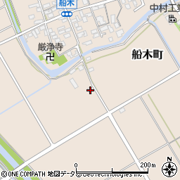 滋賀県近江八幡市船木町939周辺の地図