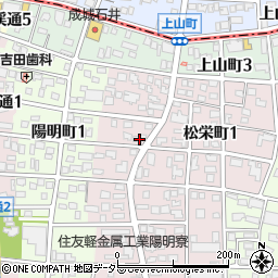 愛知県名古屋市瑞穂区松栄町1丁目67周辺の地図