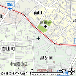 愛知県名古屋市瑞穂区彌富町緑ケ岡周辺の地図
