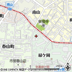 愛知県名古屋市瑞穂区彌富町（緑ケ岡）周辺の地図