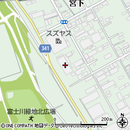 静岡県富士市宮下256周辺の地図