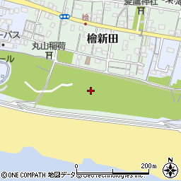 静岡県富士市檜新田周辺の地図