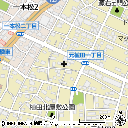 愛知県名古屋市天白区元植田3丁目212周辺の地図