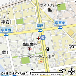 愛知県海部郡蟹江町錦2丁目153周辺の地図