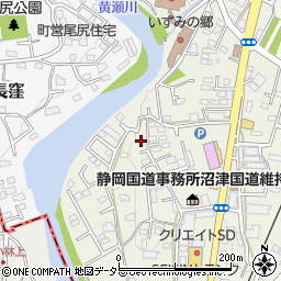 静岡県駿東郡長泉町下土狩988-16周辺の地図