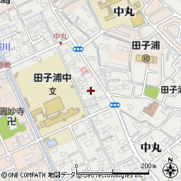 静岡県富士市中丸405周辺の地図