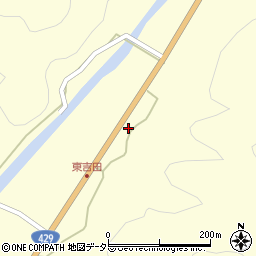 岡山県美作市東吉田144周辺の地図
