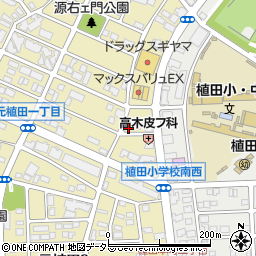 愛知県名古屋市天白区元植田1丁目2309周辺の地図