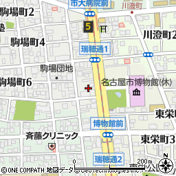 愛知県名古屋市瑞穂区瑞穂通1丁目14周辺の地図