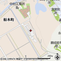 滋賀県近江八幡市船木町1755周辺の地図