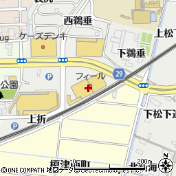 Sugakiya フィール富田店周辺の地図