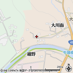 千葉県鴨川市大川面772周辺の地図