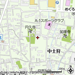 静岡県駿東郡長泉町中土狩577周辺の地図