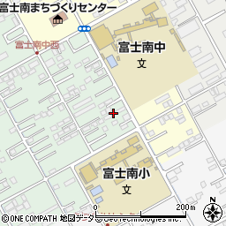 静岡県富士市宮下438周辺の地図