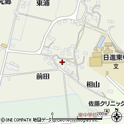 愛知県日進市藤島町前田54周辺の地図