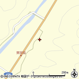 岡山県美作市東吉田140周辺の地図