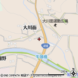 千葉県鴨川市大川面733周辺の地図