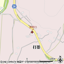 千葉県鴨川市打墨2052-2周辺の地図