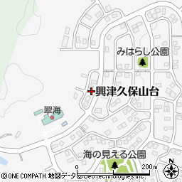 千葉県勝浦市興津久保山台91周辺の地図