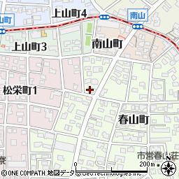 愛知県名古屋市瑞穂区春山町1-20周辺の地図