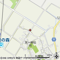 滋賀県東近江市建部下野町1172周辺の地図