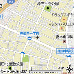 愛知県名古屋市天白区元植田1丁目2916周辺の地図