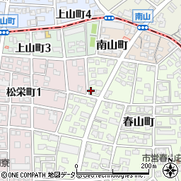愛知県名古屋市瑞穂区春山町1-13周辺の地図