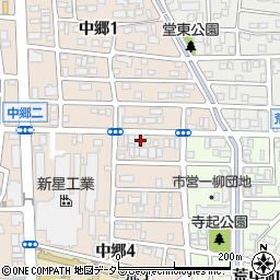 輪栄自動車中川営業所周辺の地図