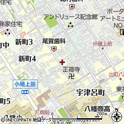 滋賀県近江八幡市魚屋町上10周辺の地図