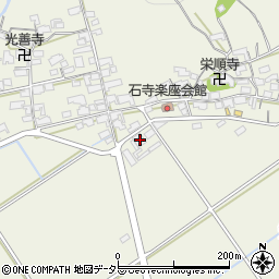 滋賀県近江八幡市安土町石寺2080周辺の地図