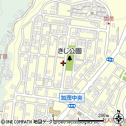 静岡県三島市加茂周辺の地図