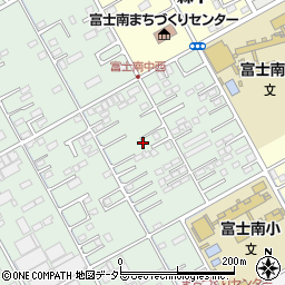 静岡県富士市宮下373-2周辺の地図