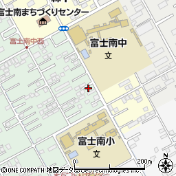 静岡県富士市宮下437周辺の地図